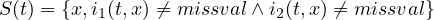  ( )( ) ∑ 1 ∑ ′ 1 ∑ ′ i(t,x)− #S(x)′ i(t,x) t− #S-(x) ′ t b(x) = t∈S(x)------------(t∈S(x)----------)2-----t∈S(x)--- ∑ -1--- ∑ ′ t∈S(x) t − #S(x) t′∈S(x)t 